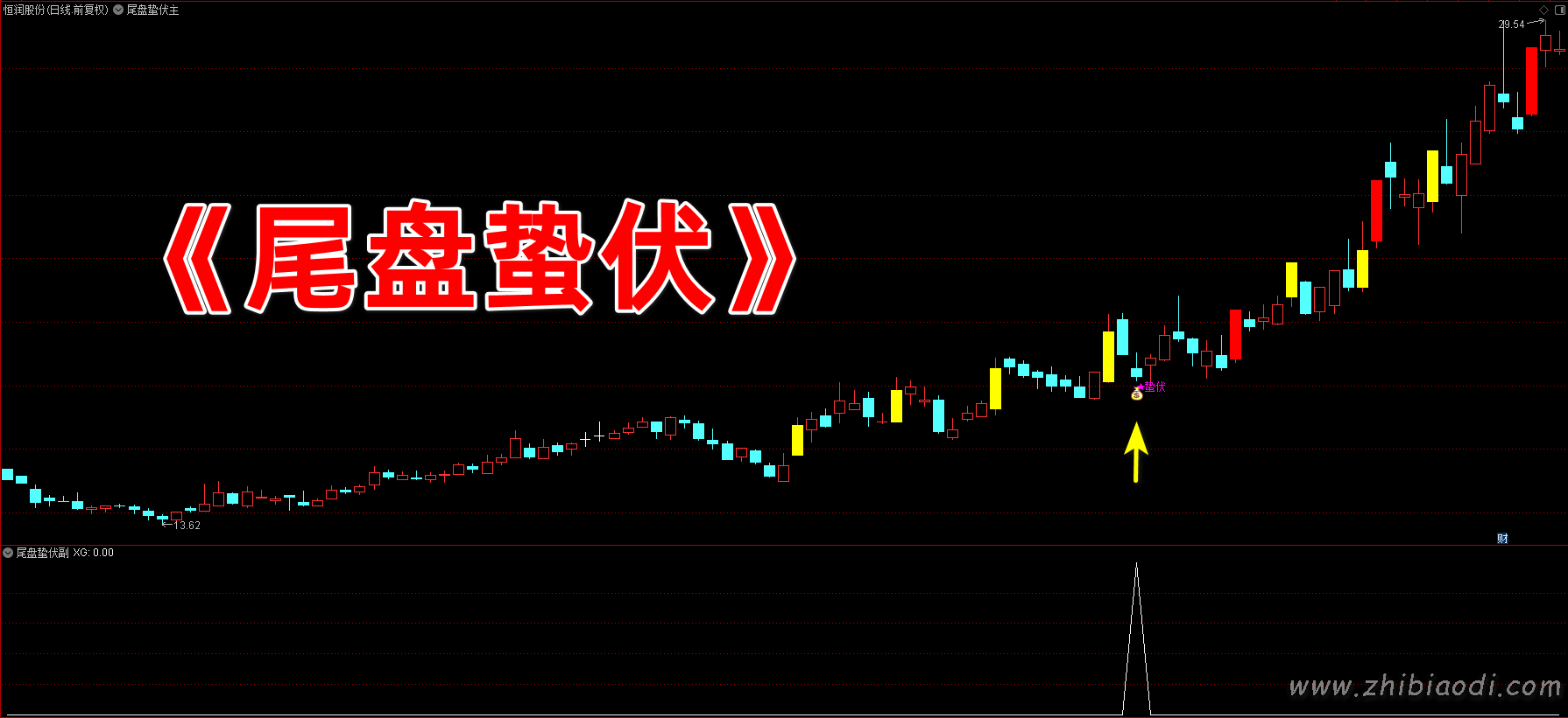 尾盘蛰伏指标 尾盘蛰伏指标