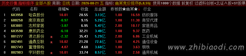 幽冥竞价指标 幽冥竞价指标
