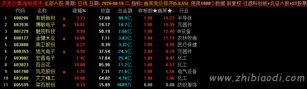 幽冥竞价指标 幽冥竞价指标