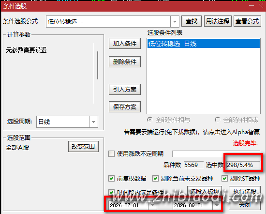 稳启双阶指标 稳启双阶指标