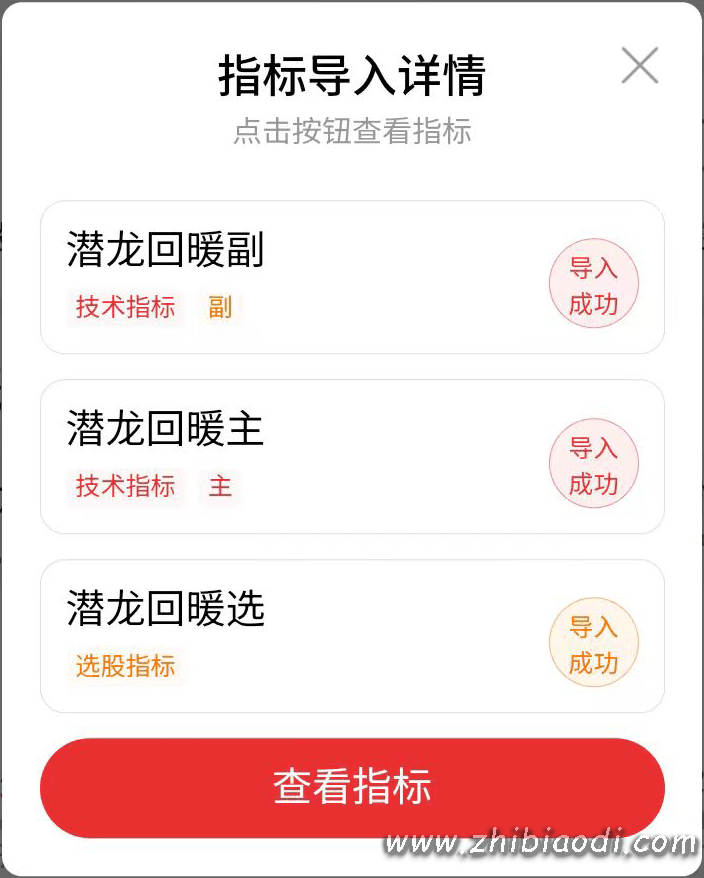 潜龙回暖指标 潜龙回暖指标