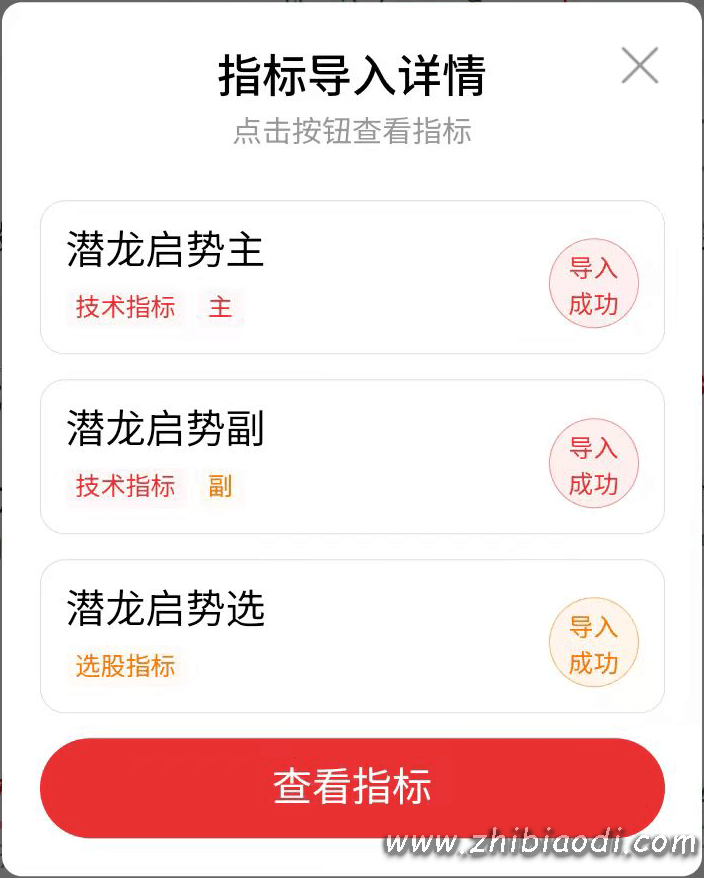 潜龙启势指标