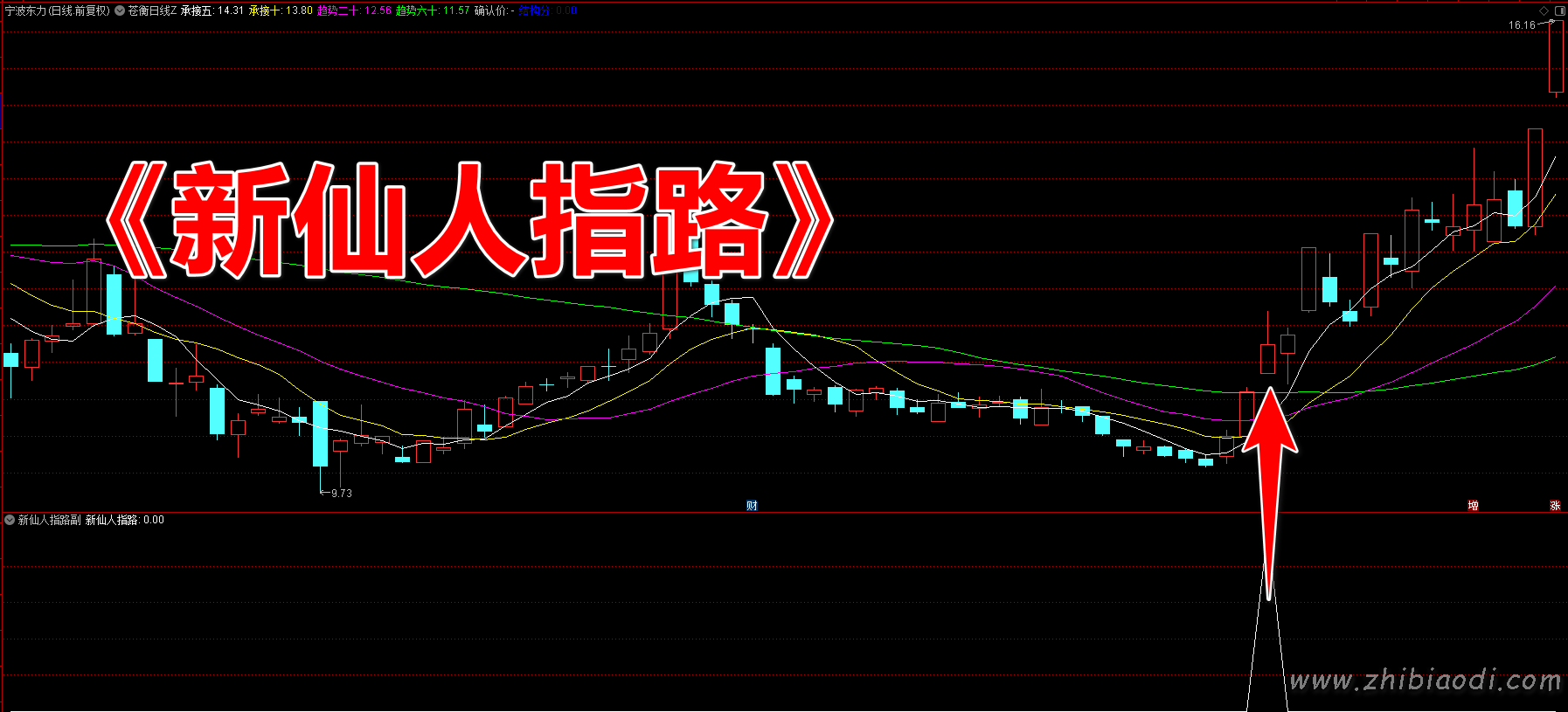 新仙人指路指标